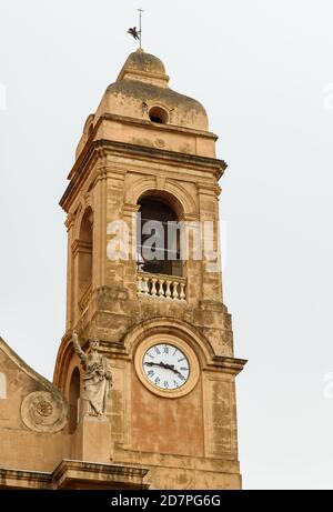 Kirche Santa Maria Santissima delle Grazie in Terrasini, Provinz Palermo, Sizilien, Italien Stockfoto