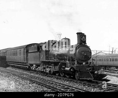 Südafrika Geschichte: SAR Klasse 6Z (2-6-4)Ex CGR Klasse 6 ca. 1930 Stockfoto