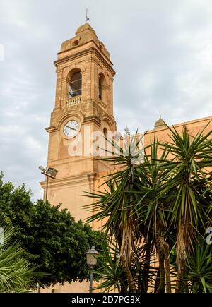 Kirche Santa Maria Santissima delle Grazie in Terrasini, Provinz Palermo, Sizilien, Italien Stockfoto