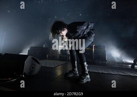 Ghostemane bei der La Riviera in Madrid, Spanien. (Oscar Gil/Alfa Images) Stockfoto