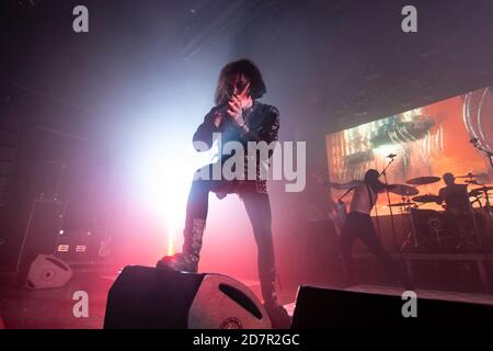 Ghostemane bei der La Riviera in Madrid, Spanien. (Oscar Gil/Alfa Images) Stockfoto