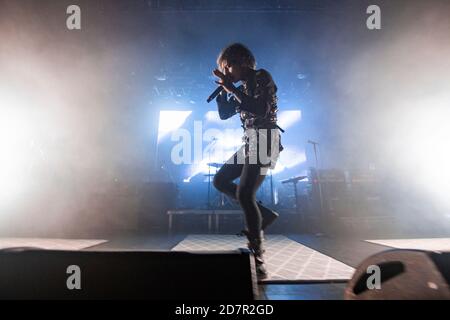 Ghostemane bei der La Riviera in Madrid, Spanien. (Oscar Gil/Alfa Images) Stockfoto