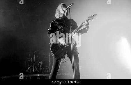 Ghostemane bei der La Riviera in Madrid, Spanien. (Oscar Gil/Alfa Images) Stockfoto