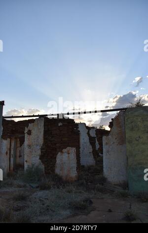 Alte Noonkanbah Station Stockfoto