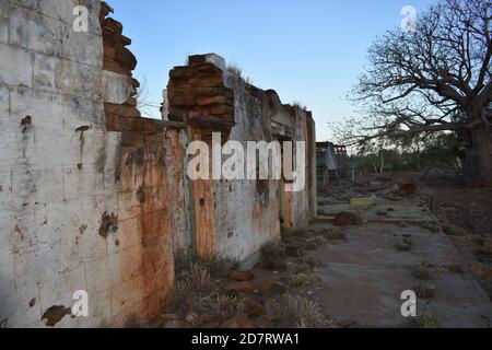 Alte Noonkanbah Station Stockfoto