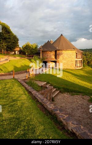 Tourist's Lodge in Ngorongoro Conservation Area, Tansania Stockfoto