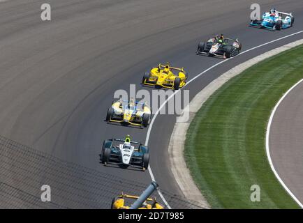 Indy 500 Wettkampftag Stockfoto