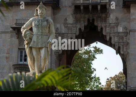 Khande Rao Market, Vadodara, Gujarat, Indien. Stockfoto