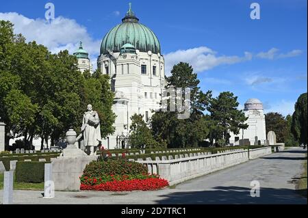 Zentralfriedhof Wien Zentralfriedhof Österreich Stockfoto