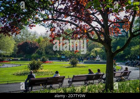 St. Stephen’s Green, Dublin, Irland. Stockfoto