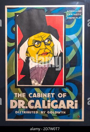 Horrorfilme-Poster. Teil einer Serie Stockfoto