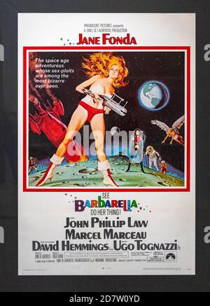 Horrorfilme-Poster. Teil einer Serie Stockfoto