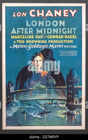 Horrorfilme-Poster. Teil einer Serie Stockfoto