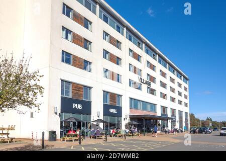 Village Hotel Swansea, Langdon Road, Swansea (Abertawe), Stadt und County of Swansea, Wales, Vereinigtes Königreich Stockfoto