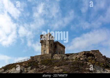 Schloss von St. Catalina., Tarifa, Provinz Cádiz, Andalusien, Spanien Stockfoto