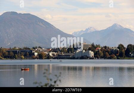 Kurstadt Bled in Slowenien Stockfoto