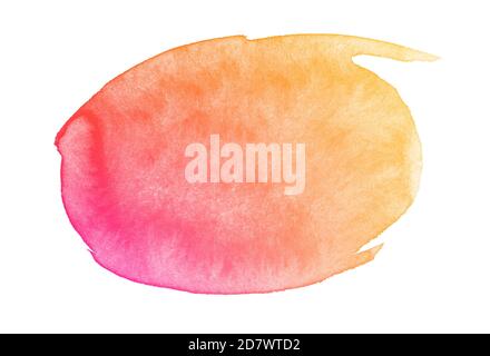 Abstrakt schöne Kreis bunte Pinsel. Pinsel zum Malen Stockfoto