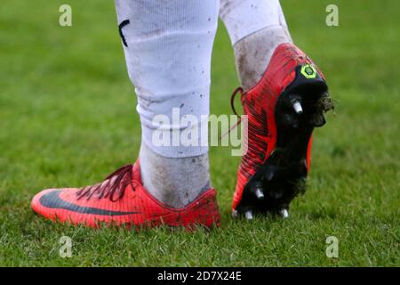 Newcastle upon Tyne, Großbritannien. 24. Oktober, 2020. Während des FA Cup vierte Qualifying Runde Spiel zwischen South Shields und FC Halifax Town in der 1. Cloud Arena in South Shields Quelle: SPP Sport Pressefoto. /Alamy Live Nachrichten Stockfoto