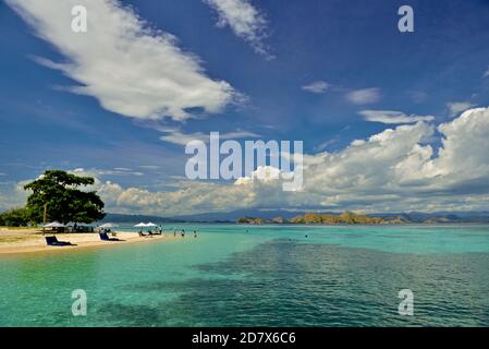 Nehmen @Kanawa Insel, Komodo Nationalpark Stockfoto