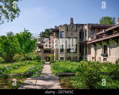 Henry Ford Haus genannt Fair Lane Stockfoto