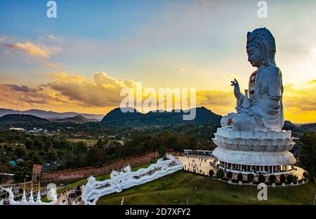 Wat Huay Plakang in Chiang Rai Thailand Stockfoto