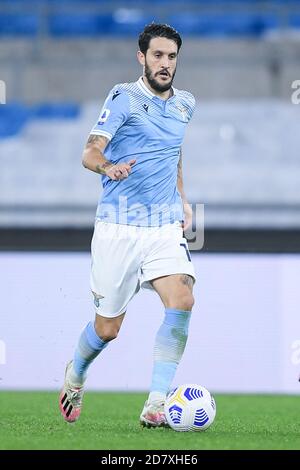 Luis Alberto von SS Lazio während der Serie EIN Spiel zwischen Latium und Bologna im Stadio Olimpico, Rom, Italien am 24. Oktober 2020. Foto von Giuseppe Maffia. Stockfoto