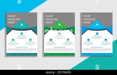 Vorlage Vektor Design für Broschüre, Geschäftsbericht, Magazin, Poster, Unternehmenspräsentation, Flyer, Illustration in A4 Größe Stock Vektor
