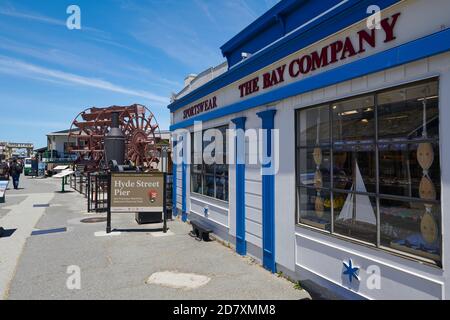 Hyde St Pier, San Francisco, Kalifornien, USA Stockfoto