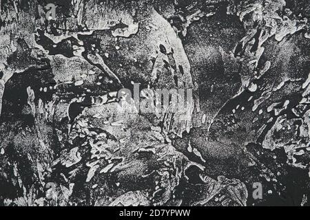 Grunge Hintergrund mit Kopierraum für Text. Textur von alten grauen Beton grobe Wand Nahaufnahme Stockfoto