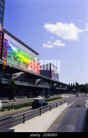 Lille (1996) : Konzertsaal L'Aéronef, Architekt Jean Nouvel Stockfoto