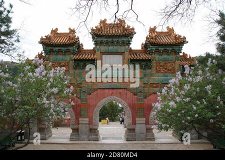 buddhistischer Tempel (putuo zongcheng) in chengde (china) Stockfoto