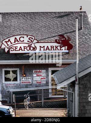 Lokale Szenen von Cape Cod New England Architektur und Fischer-7 Stockfoto