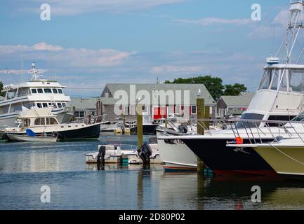 Lokale Szenen von Cape Cod New England Architektur und Fischer-4 Stockfoto