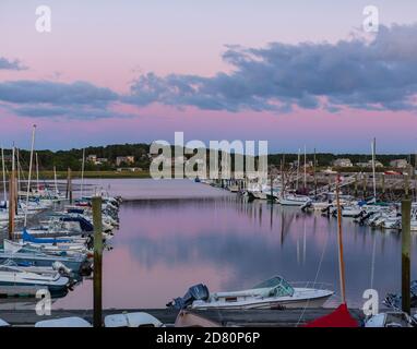 Lokale Szenen von Cape Cod New England Architektur und Fischer-3 Stockfoto