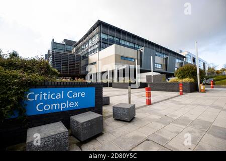 Critical Care Complex des Ulster Hospital in Dundonald. Stockfoto