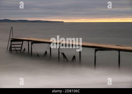 Ostküste Dänemarks Stockfoto