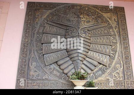 Nassau, Bahamas -Archeteture von Atlantis Resort auf den Bahamas. Stockfoto