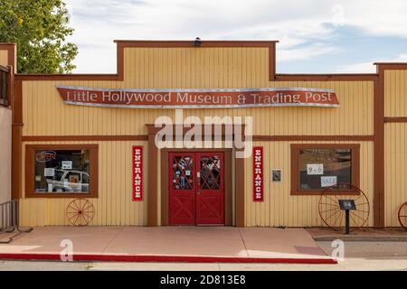 Utah, OCT 7, 2020 - Außenansicht des Little Hollywood Land Stockfoto