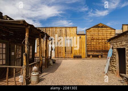Utah, OCT 7, 2020 - Außenansicht des Little Hollywood Land Stockfoto