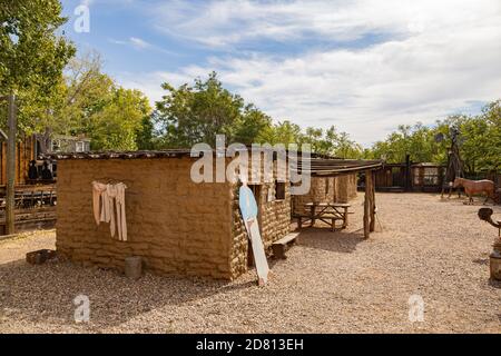 Utah, OCT 7, 2020 - Außenansicht des Little Hollywood Land Stockfoto