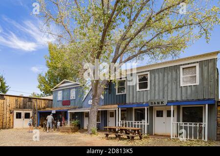 Utah, OCT 7, 2020 - Außenansicht des Little Hollywood Land Stockfoto