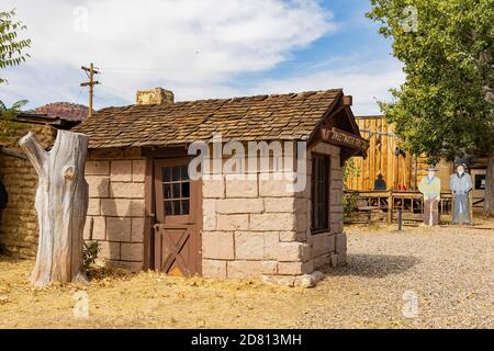 Utah, OCT 7, 2020 - Außenansicht des Little Hollywood Land Stockfoto