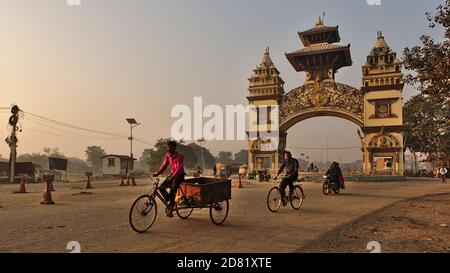 Mit Buddha im Tank - EIN Roadmovie von Ein Aussteiger und digitaler Nomade in ganz Indien Stockfoto