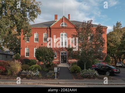 Geschichte Gymnasium in Marblehead Massachusetts USA Stockfoto