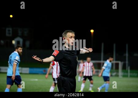 Derek Tomney während der Airtricity League zwischen Derry City Und Shelbourne Stockfoto