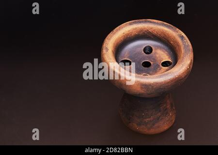 Shisha Räucherschale Sorten Rauchen Zubehör. Stockfoto