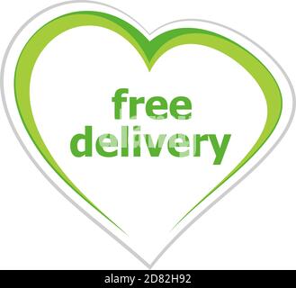 Lieferung ohne Text. Geschäftskonzept Stockfoto