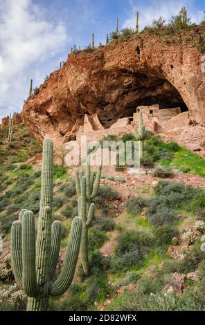 Tonto National Monument, Sonoran Desert, Arizona Stockfoto