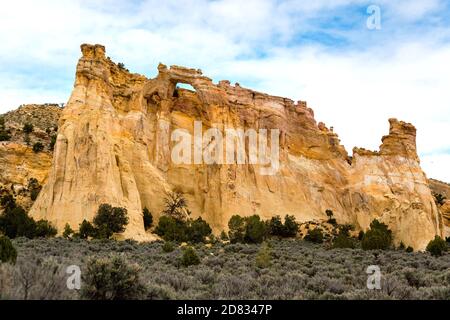 Grosvenor Arch, Utah - USA Stockfoto