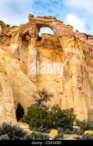 Grosvenor Arch, Utah - USA Stockfoto